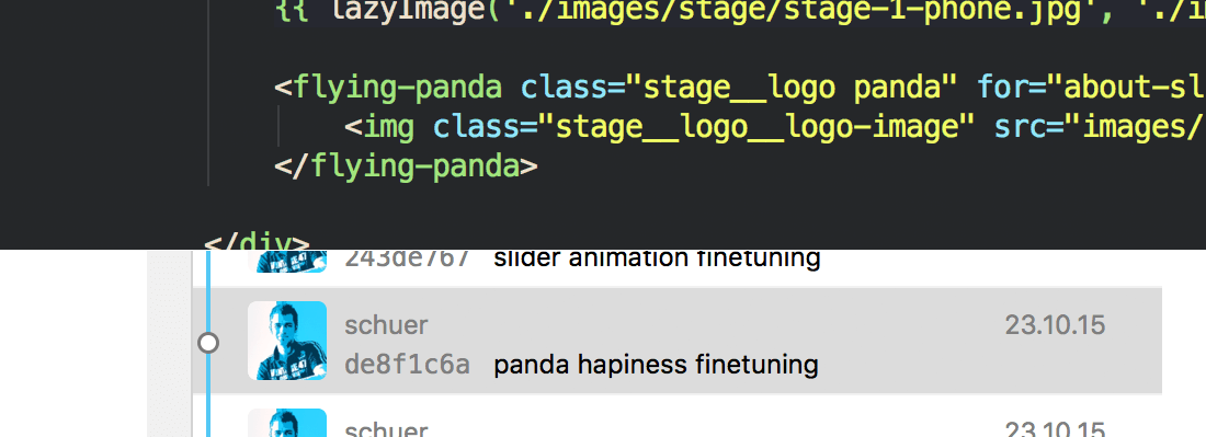 Look, flying pandas!